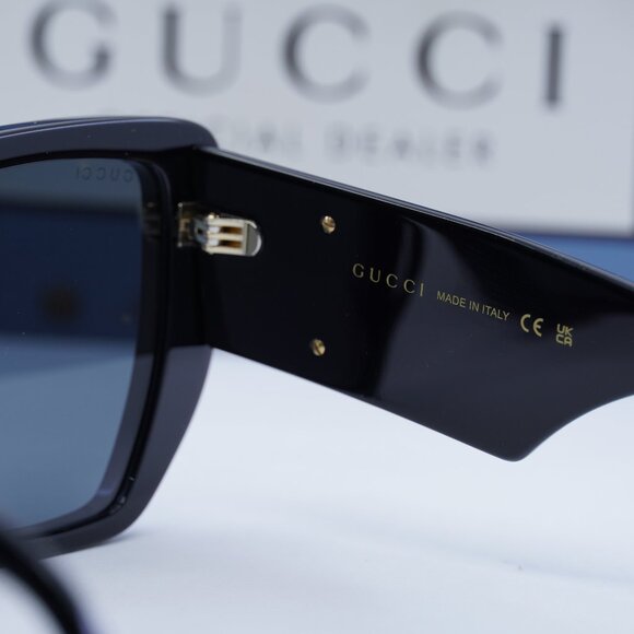 Gucci GG0956S 003 Square Sunglasses - Black/Grey main image 4